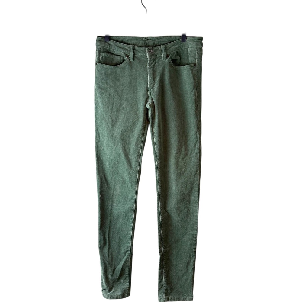 Patagonia Womens Sage Green Organic Cotton Slim Corduroy Pants‎ 55055 Size 28